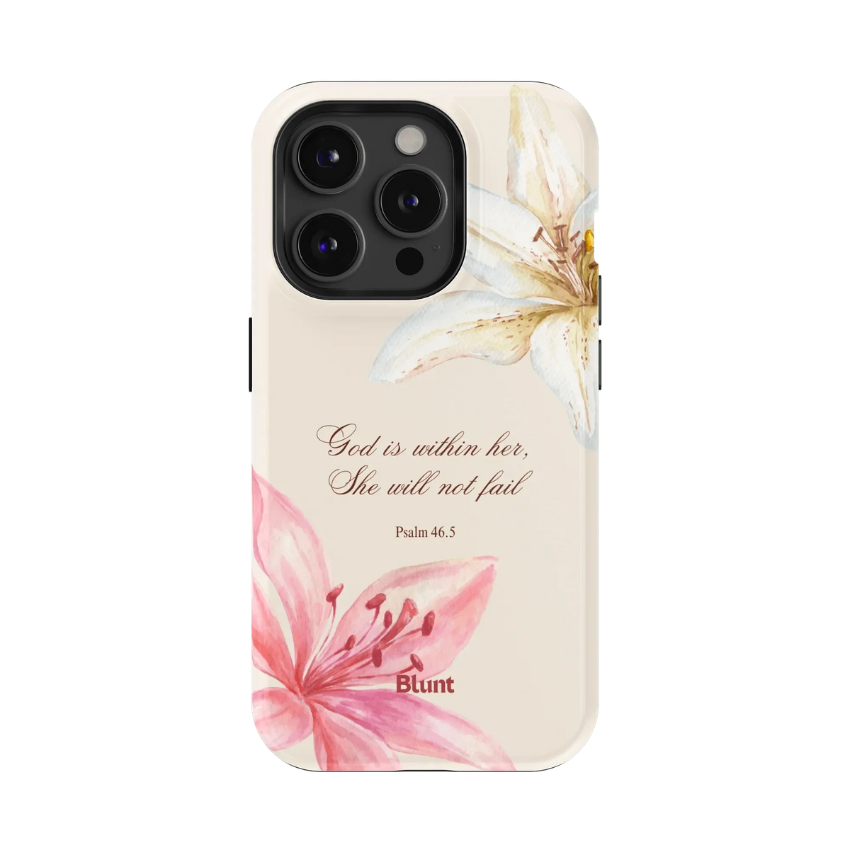 Psalms 46:5 iPhone Case