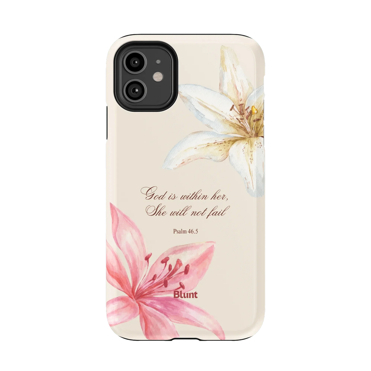 Psalms 46:5 iPhone Case