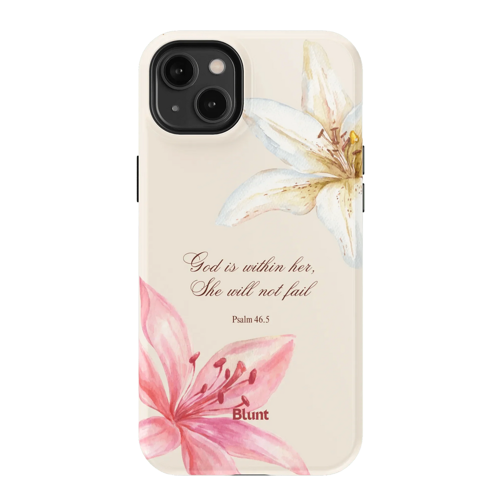 Psalms 46:5 iPhone Case