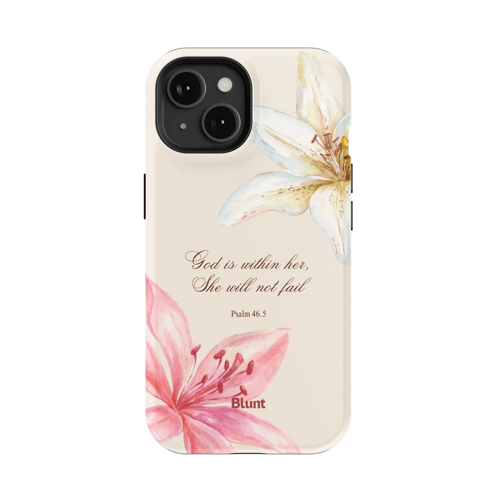 Psalms 46:5 iPhone Case