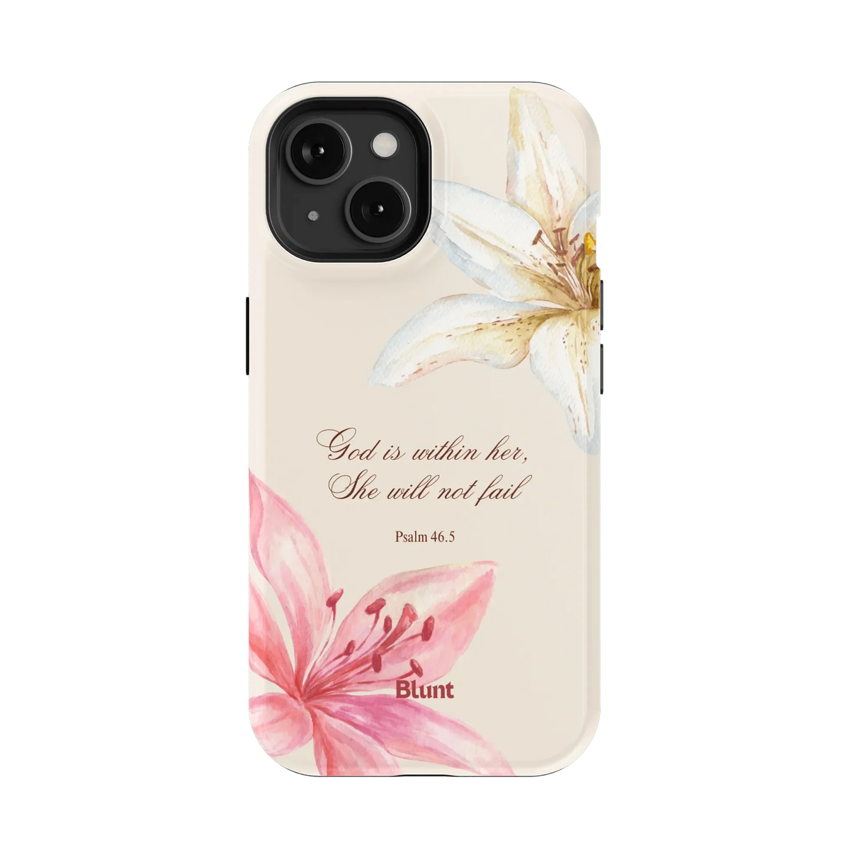 Psalms 46:5 iPhone Case