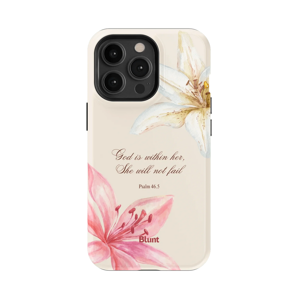 Psalms 46:5 iPhone Case