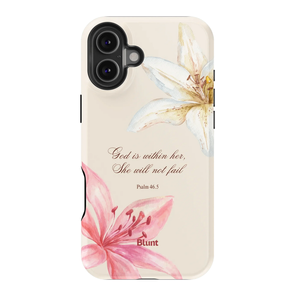 Psalms 46:5 iPhone Case