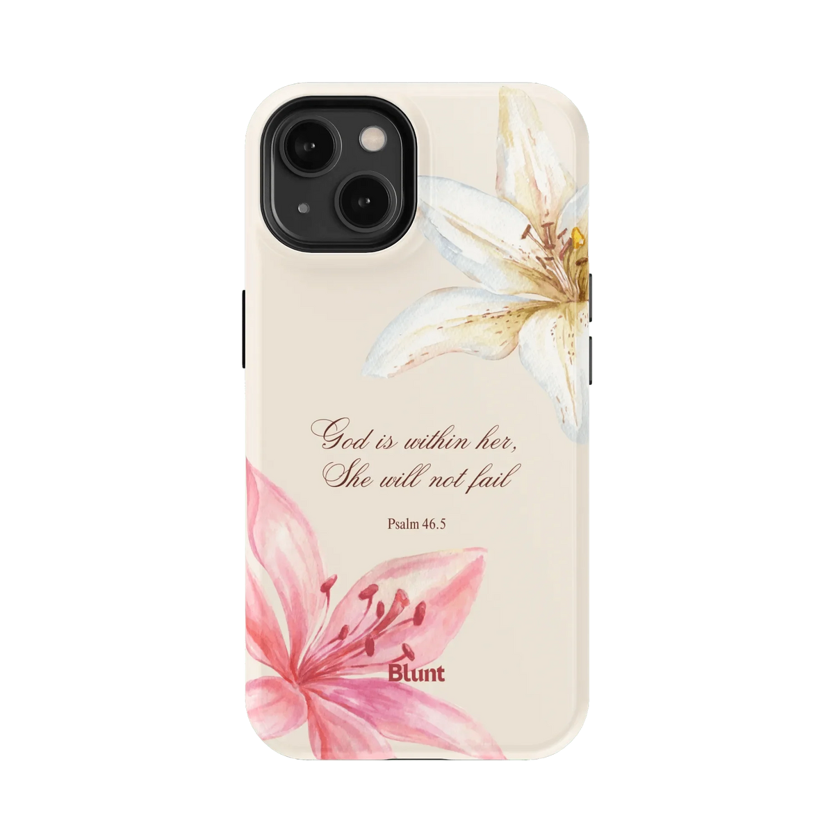 Psalms 46:5 iPhone Case