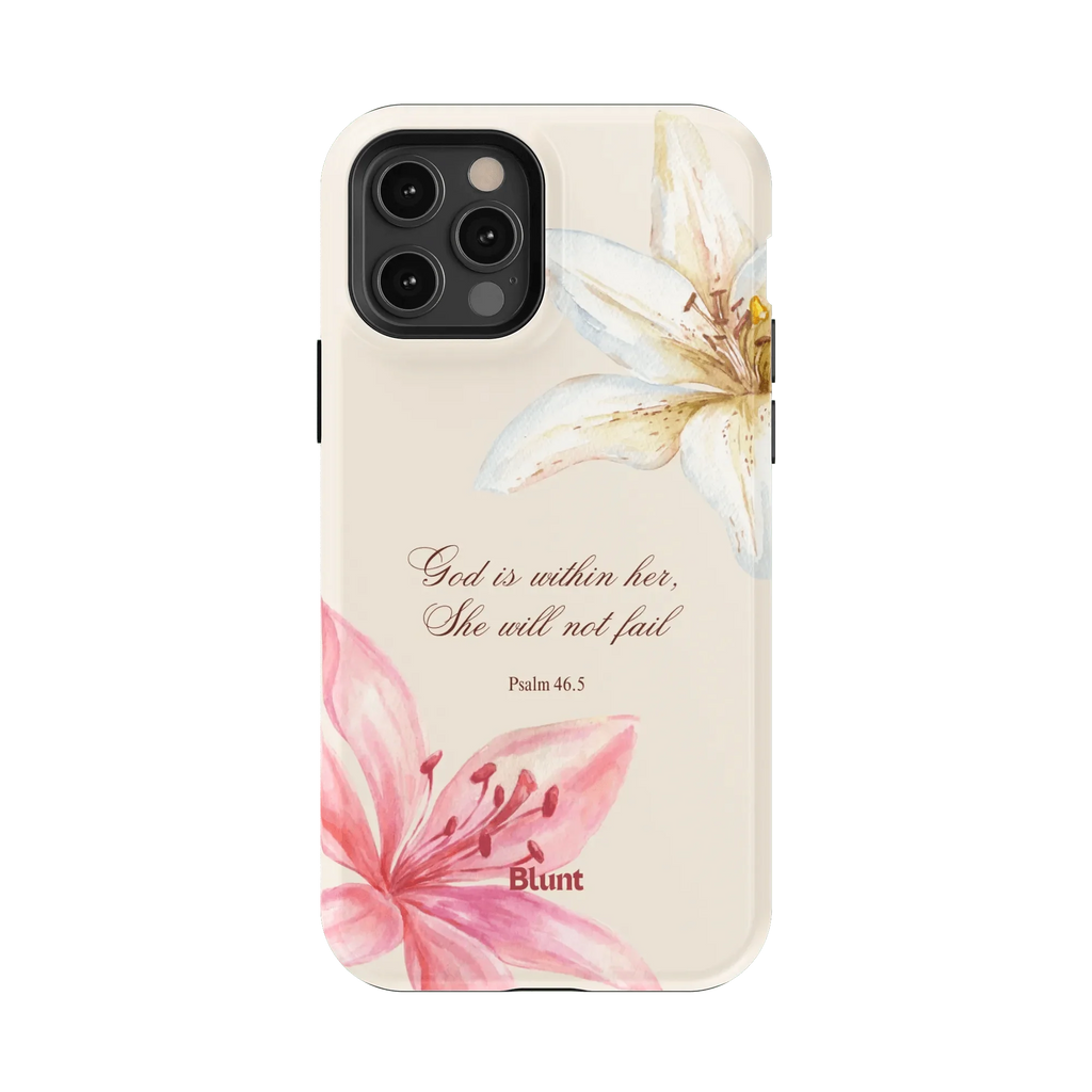 Psalms 46:5 iPhone Case