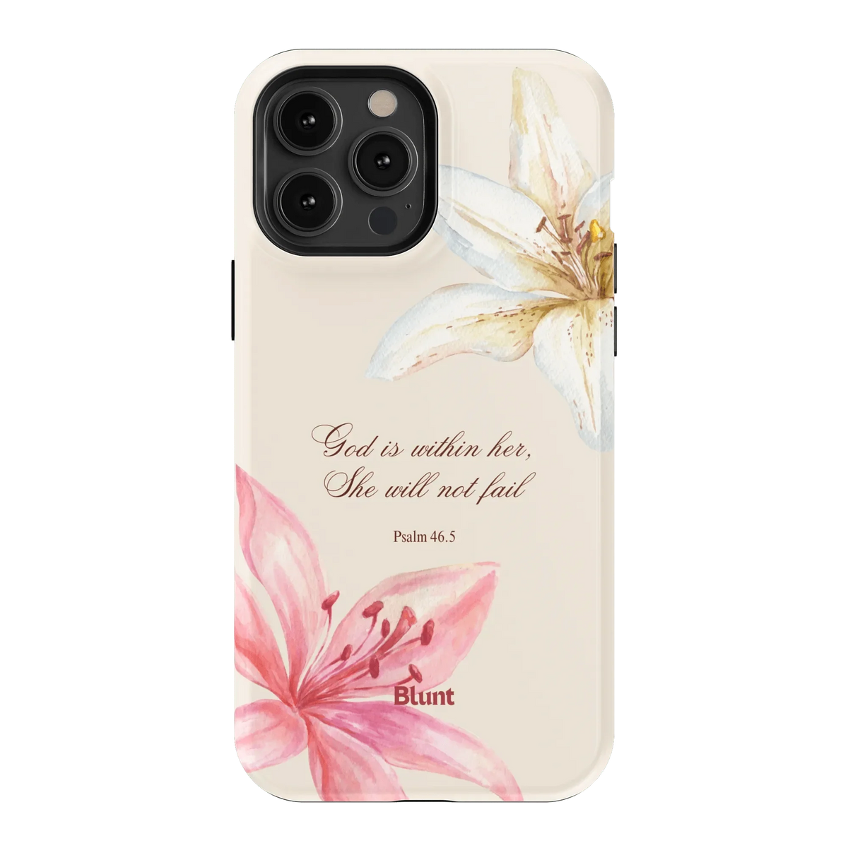 Psalms 46:5 iPhone Case