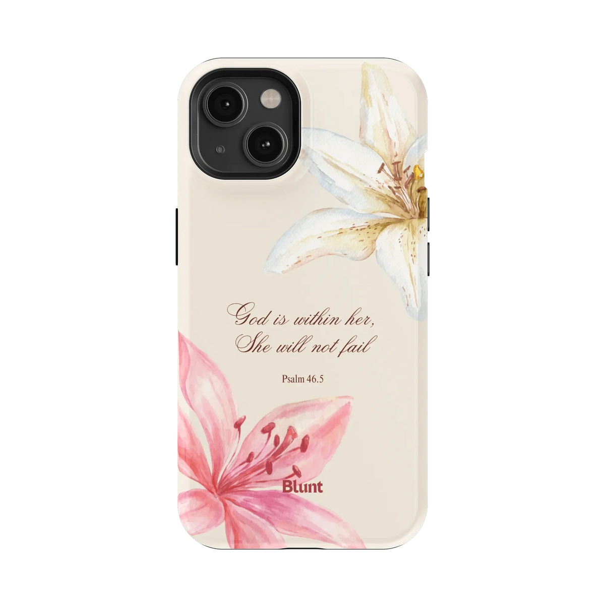 Psalms 46:5 iPhone Case