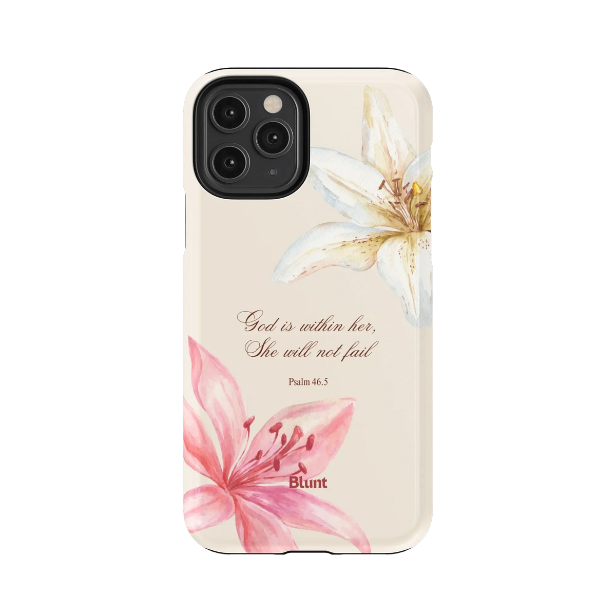 Psalms 46:5 iPhone Case
