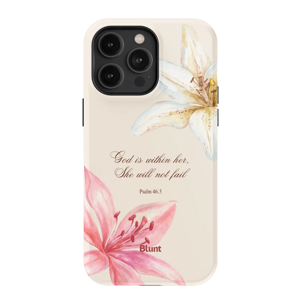 Psalms 46:5 iPhone Case