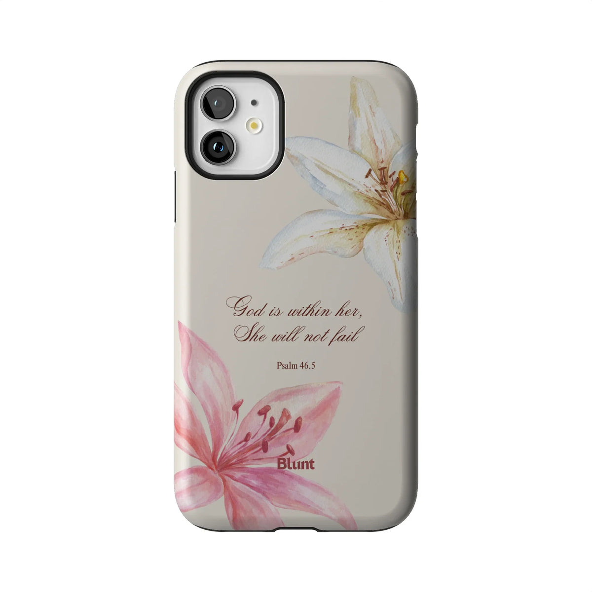 Psalms 46:5 iPhone Case