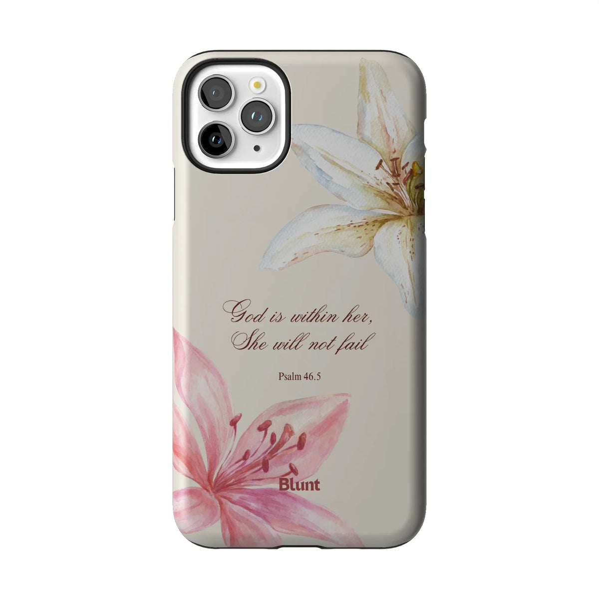 Psalms 46:5 iPhone Case
