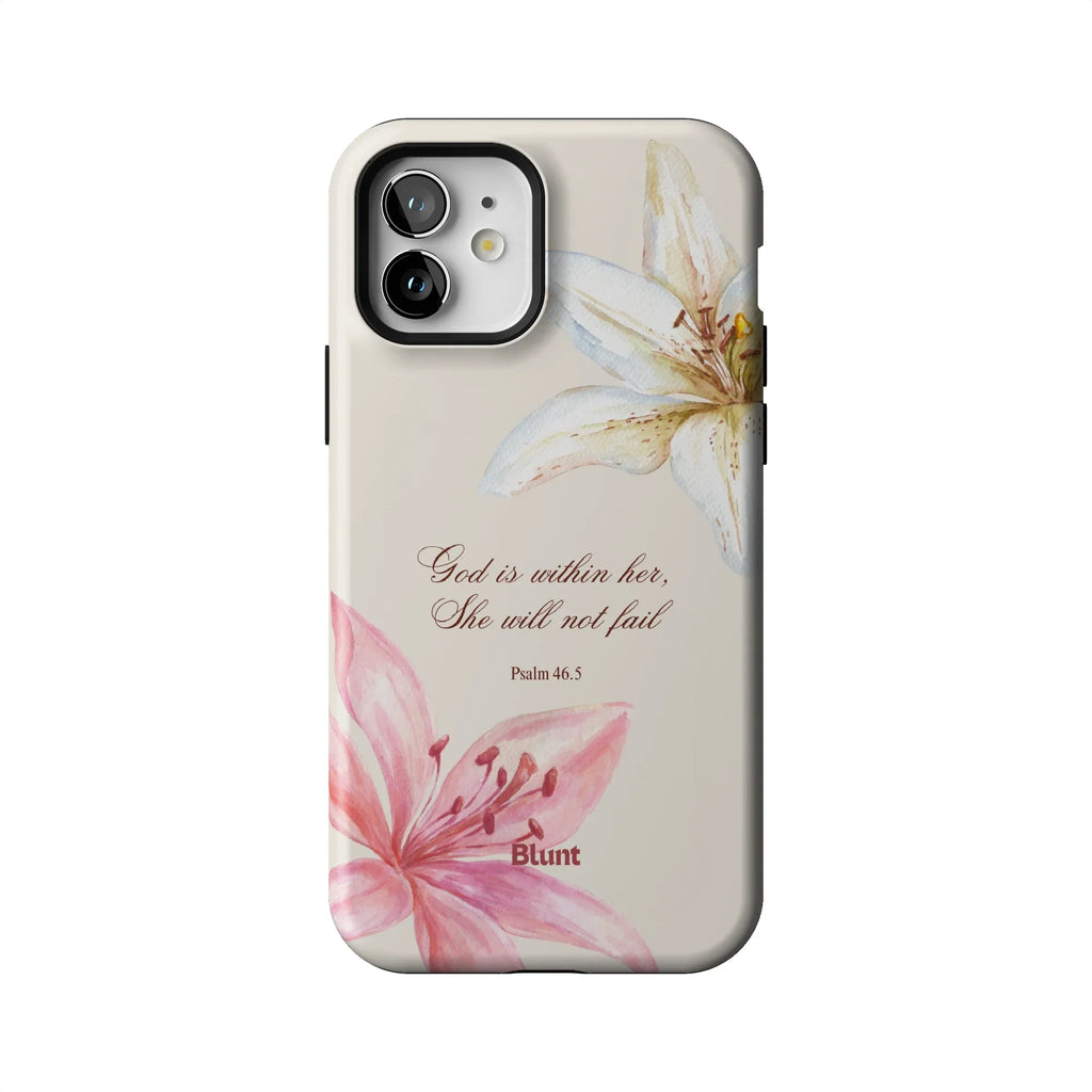 Psalms 46:5 iPhone Case