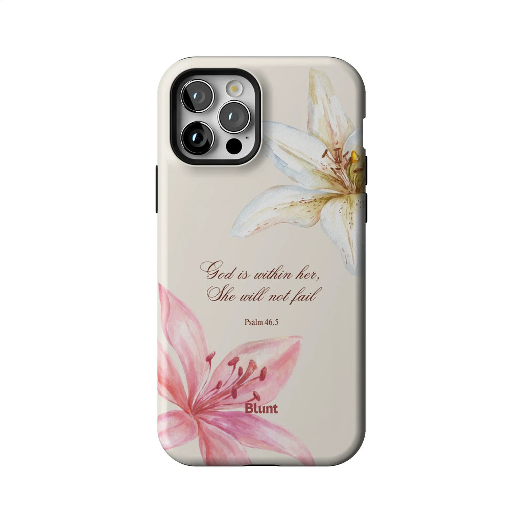 Psalms 46:5 iPhone Case