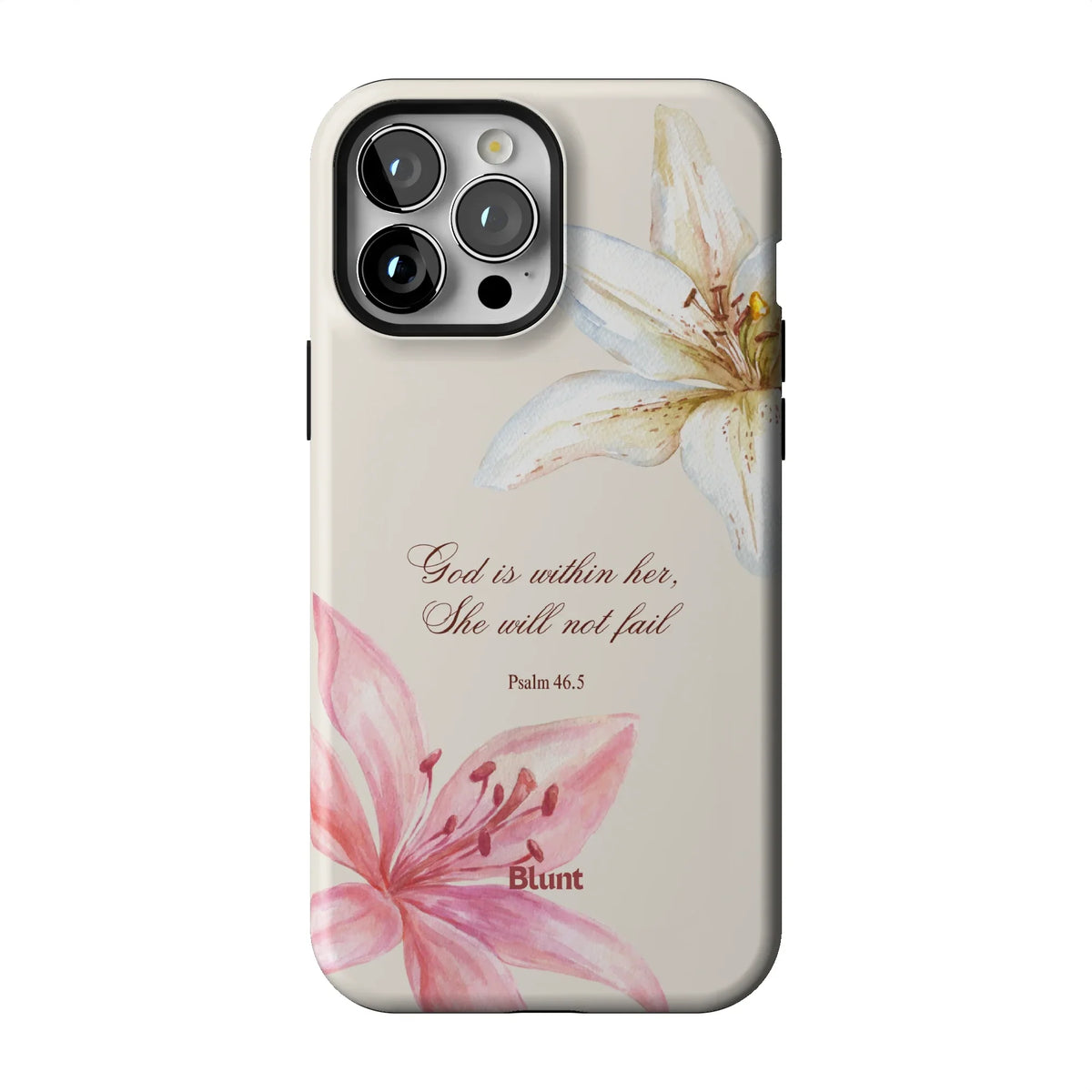 Psalms 46:5 iPhone Case