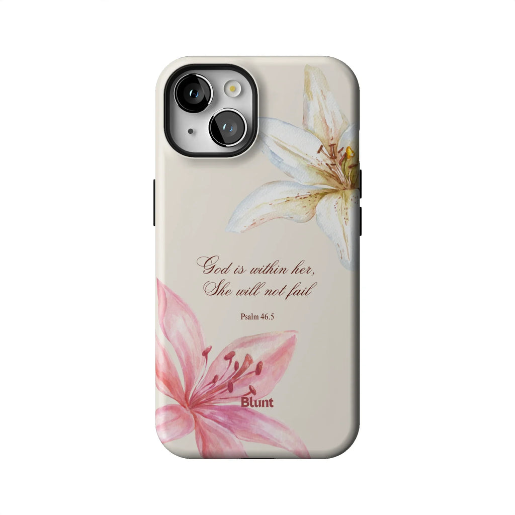Psalms 46:5 iPhone Case