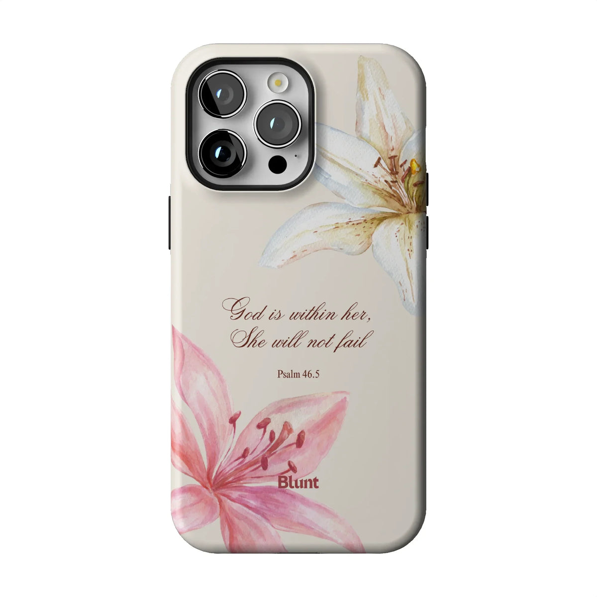 Psalms 46:5 iPhone Case