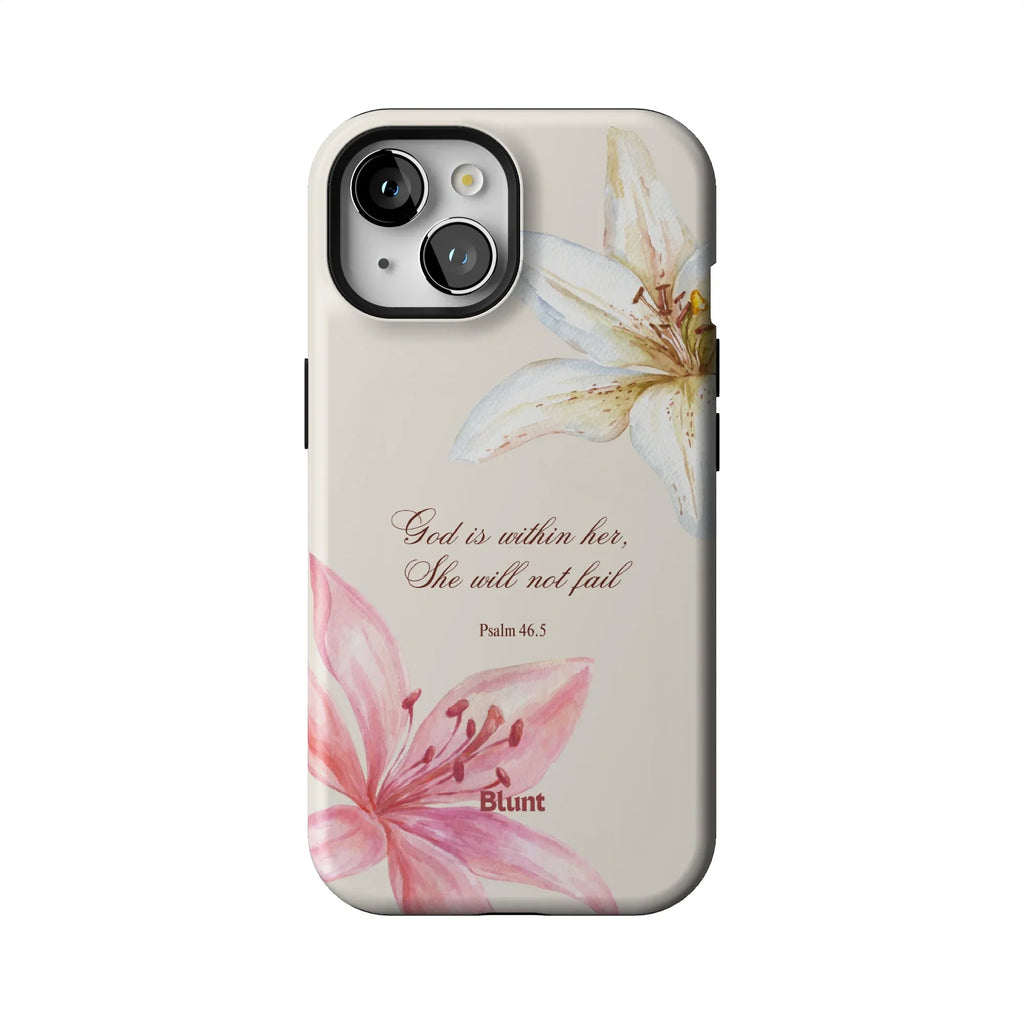 Psalms 46:5 iPhone Case