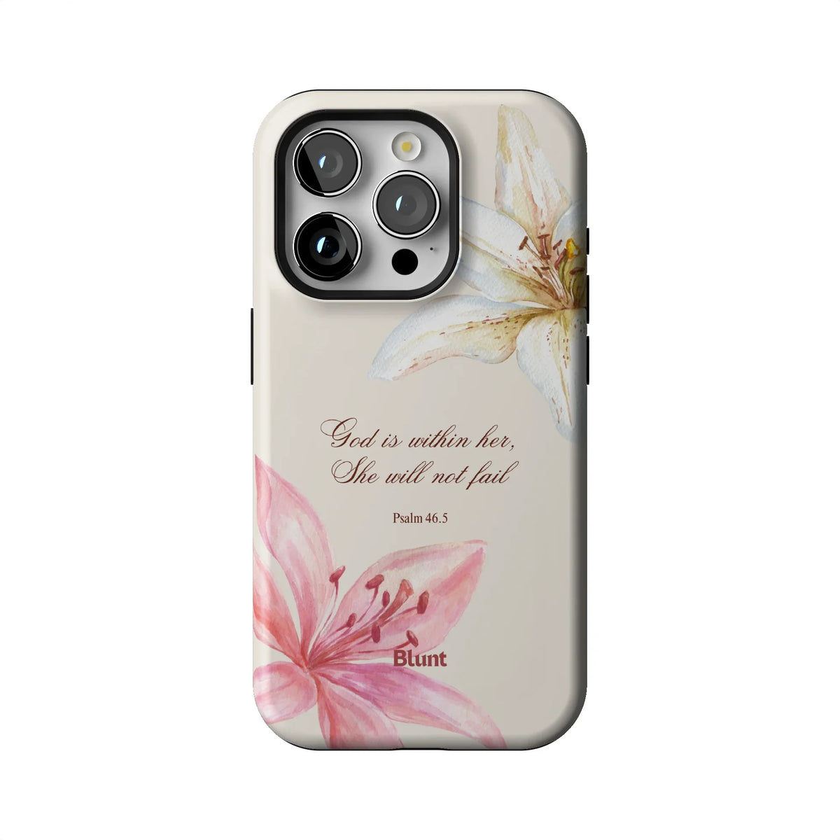 Psalms 46:5 iPhone Case