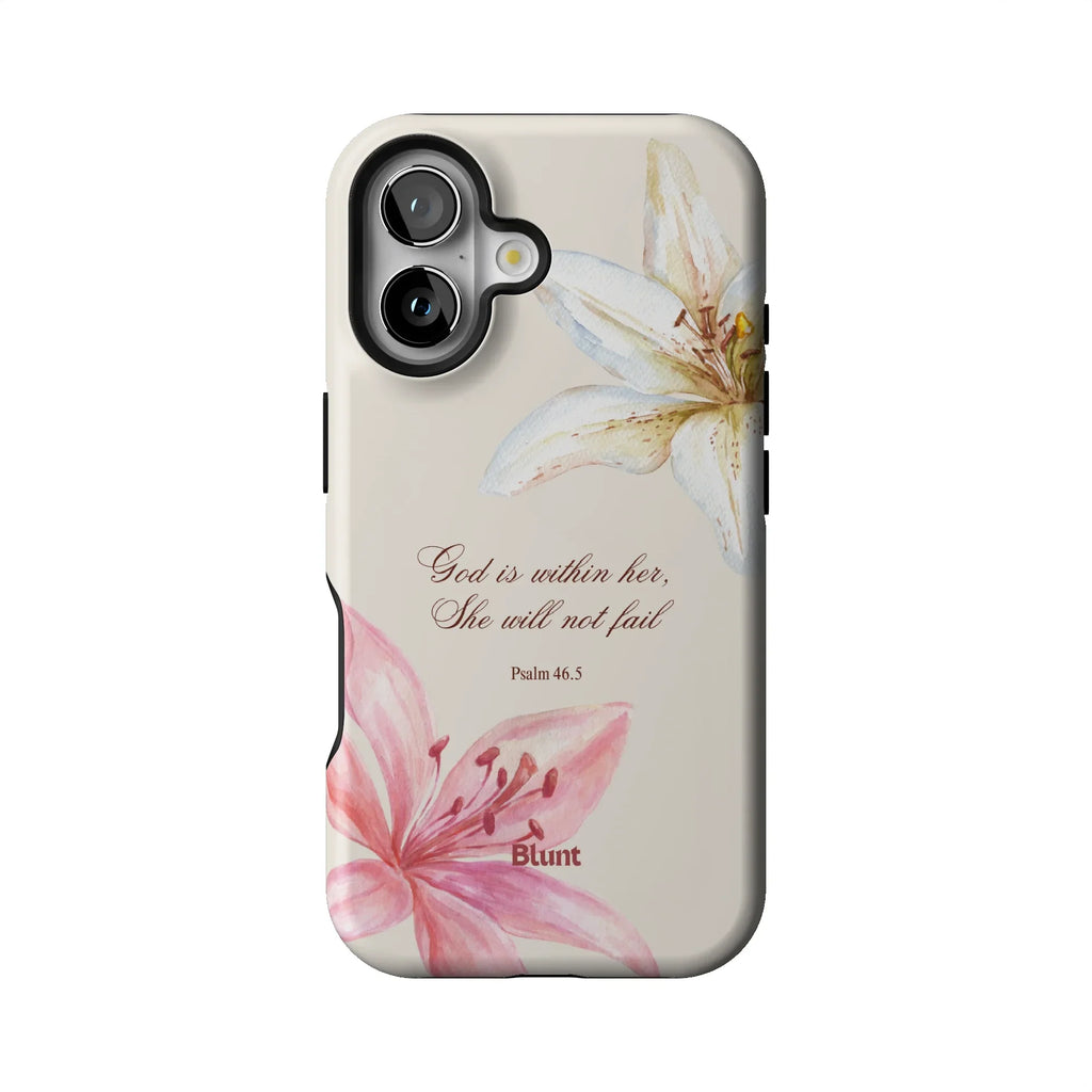 Psalms 46:5 iPhone Case