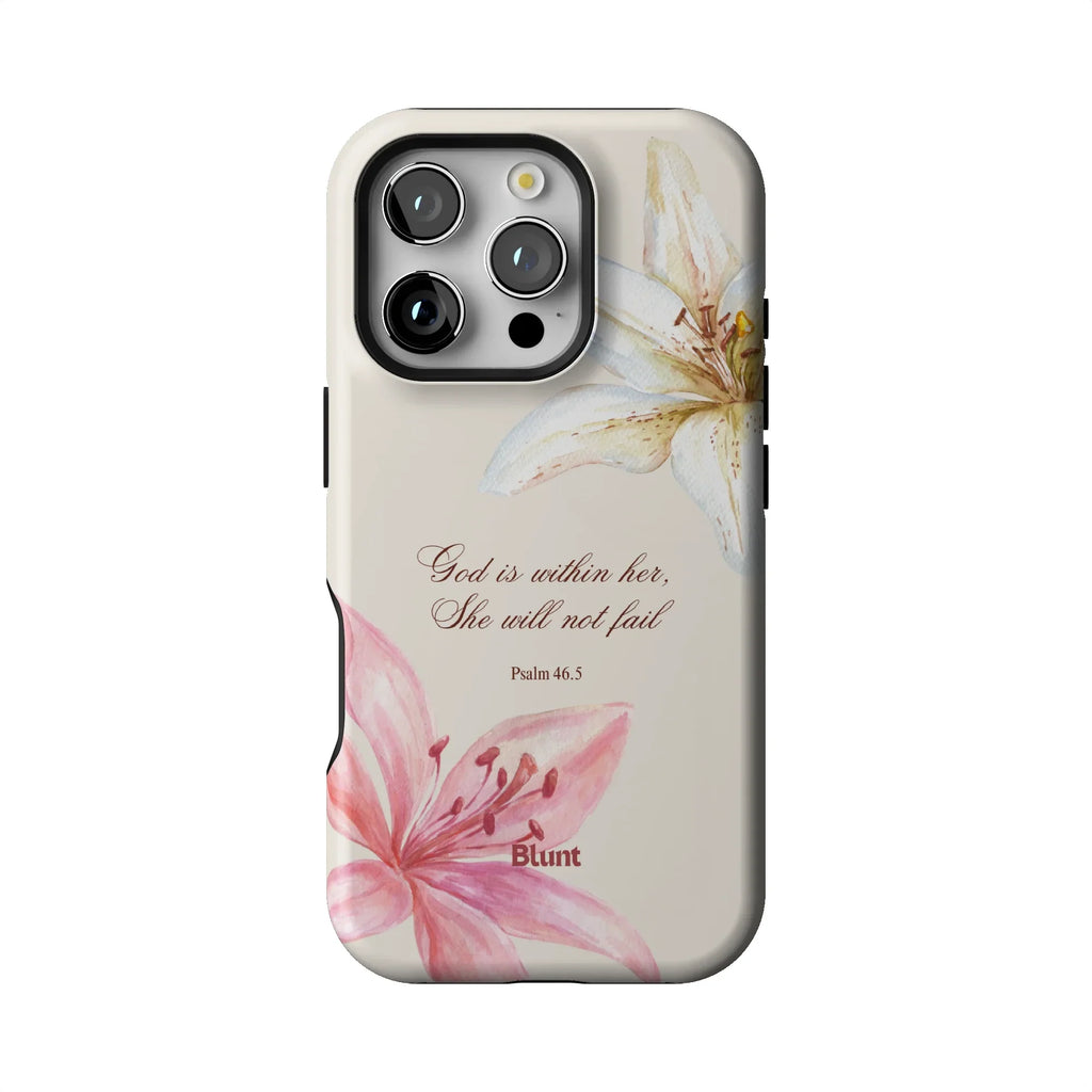 Psalms 46:5 iPhone Case