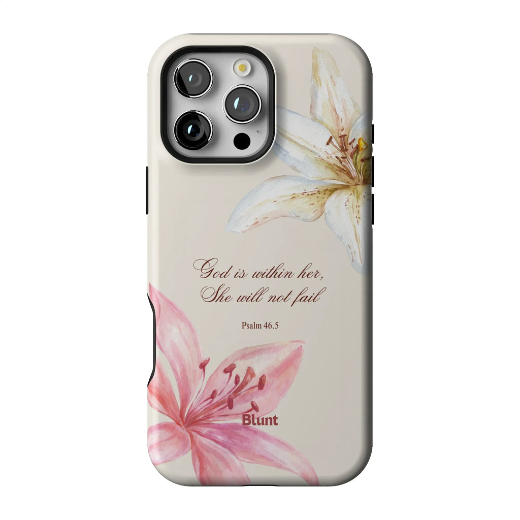 Psalms 46:5 iPhone Case