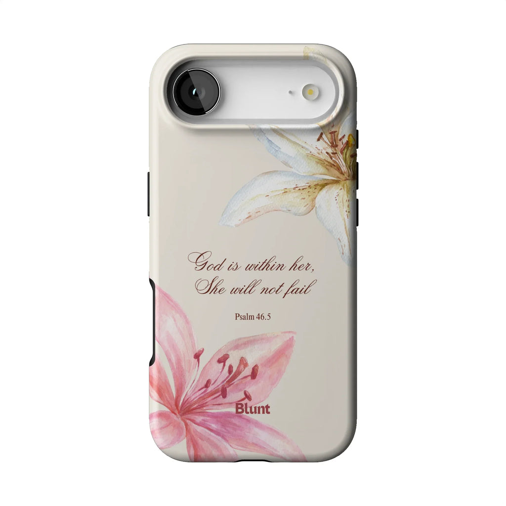 Psalms 46:5 iPhone Case