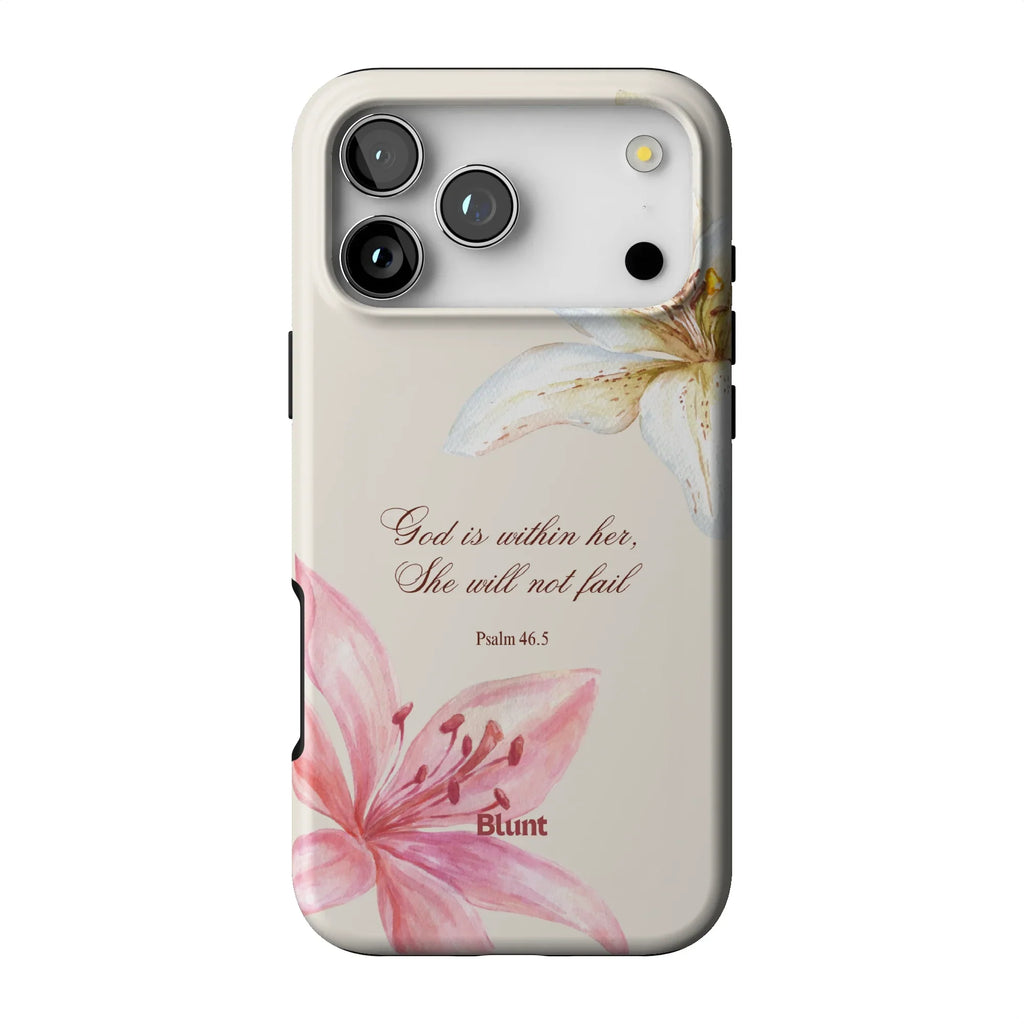 Psalms 46:5 iPhone Case