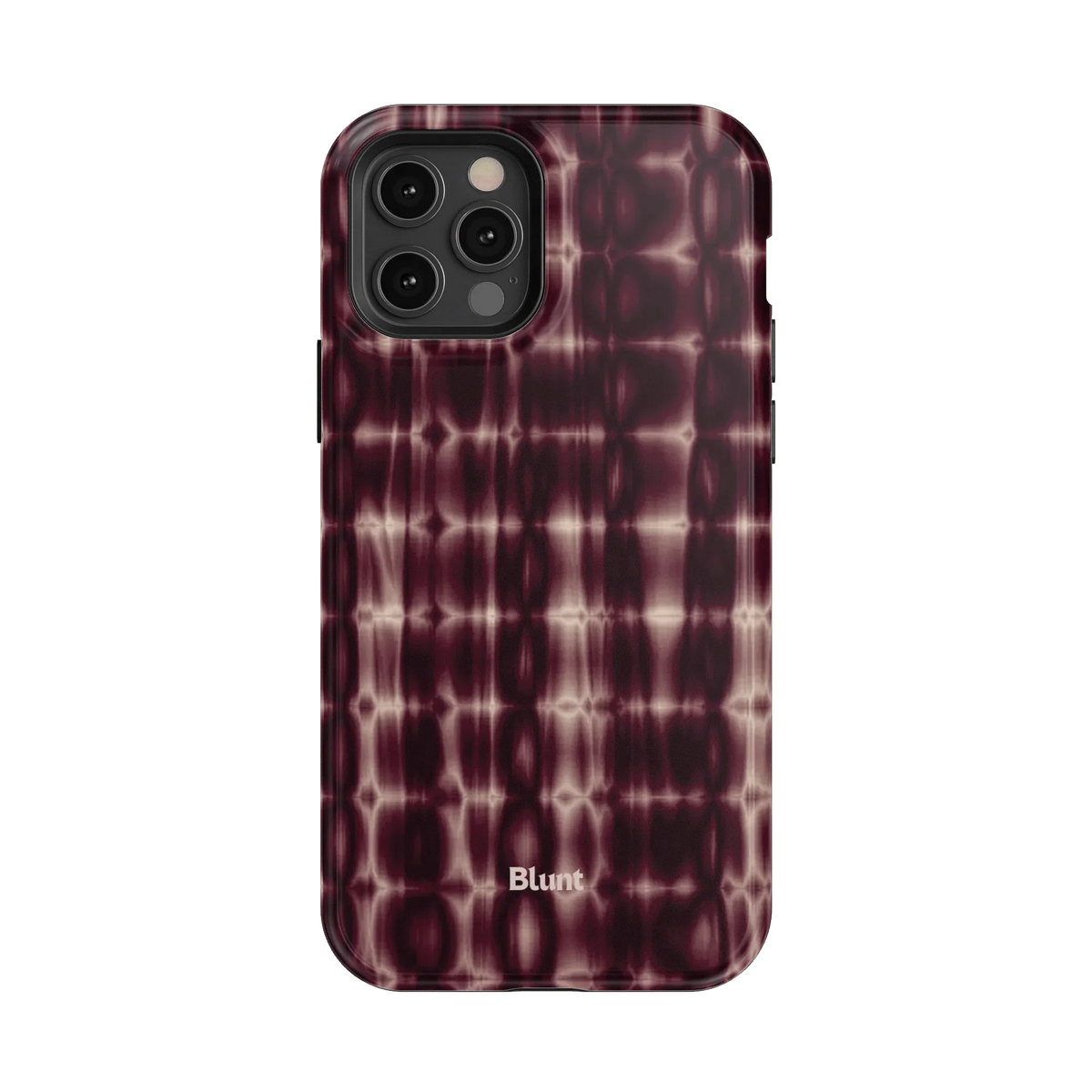 Purple Ripple iPhone Case