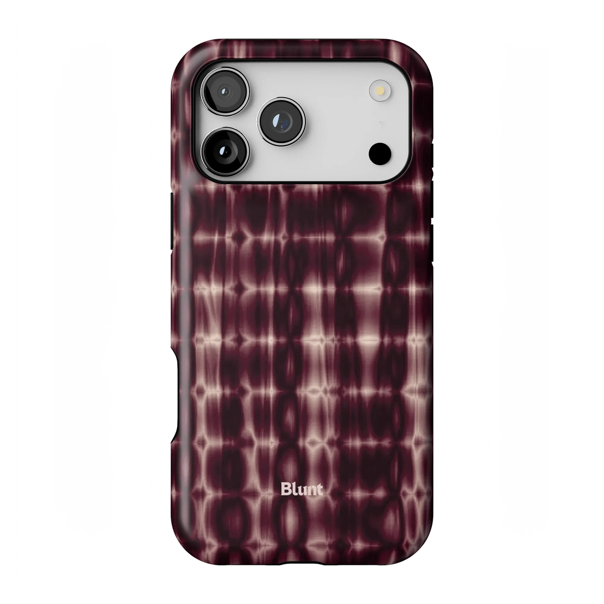 Purple Ripple iPhone Case