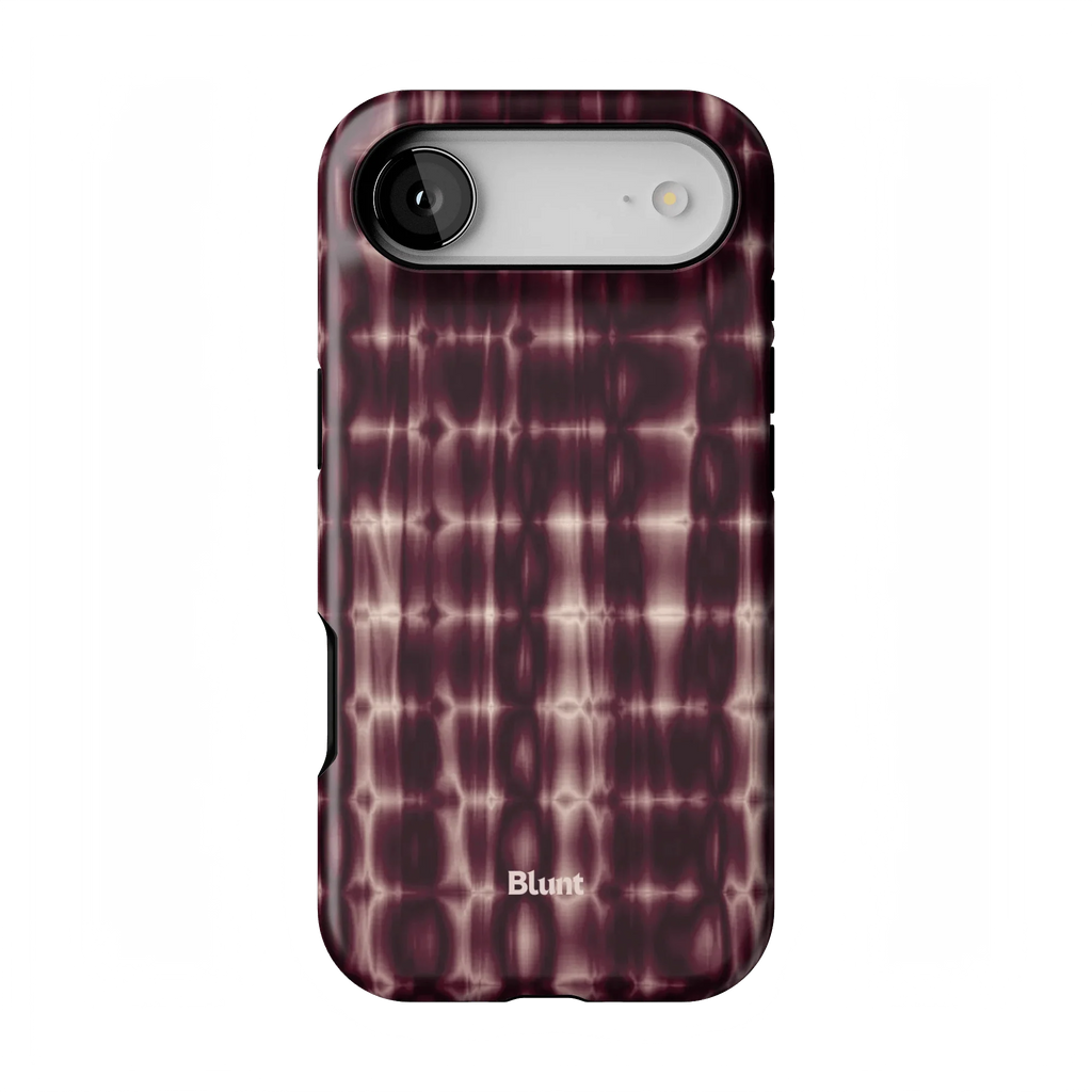Purple Ripple iPhone Case