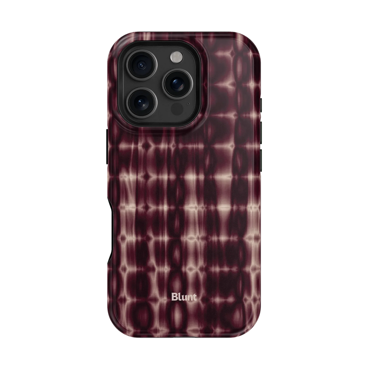 Purple Ripple iPhone Case