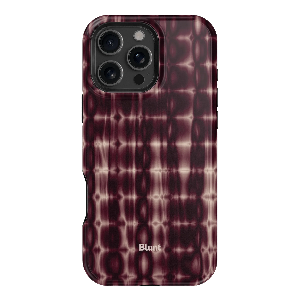 Purple Ripple iPhone Case