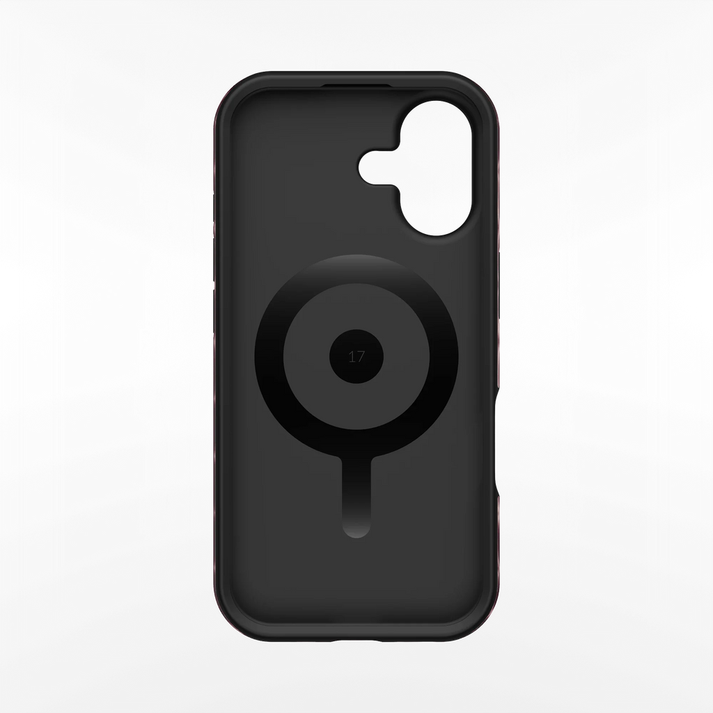 Purple Ripple iPhone Case