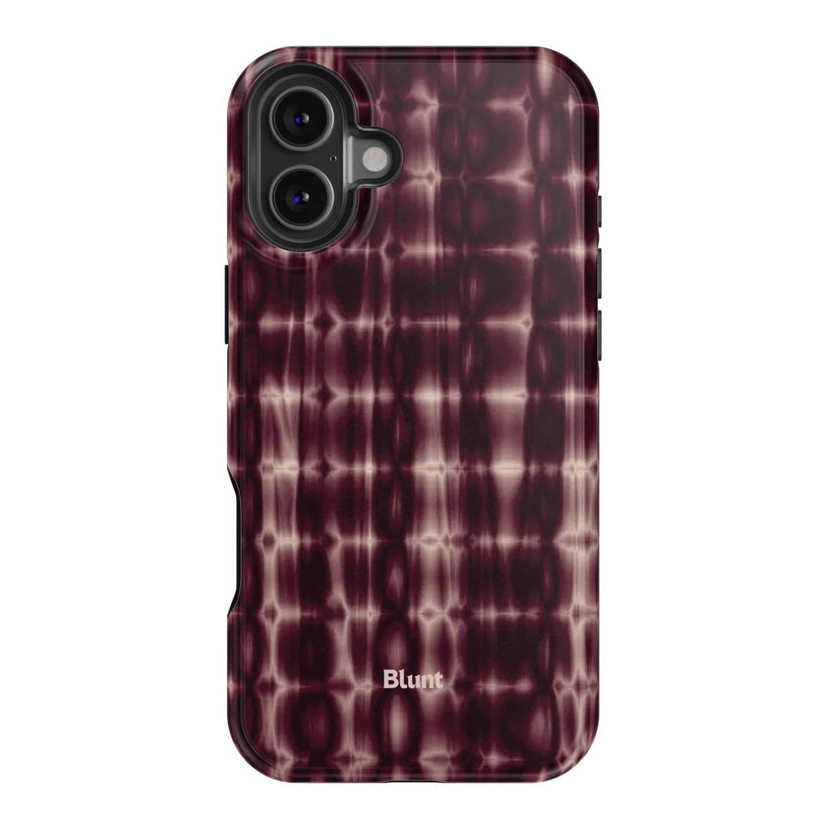 Purple Ripple iPhone Case