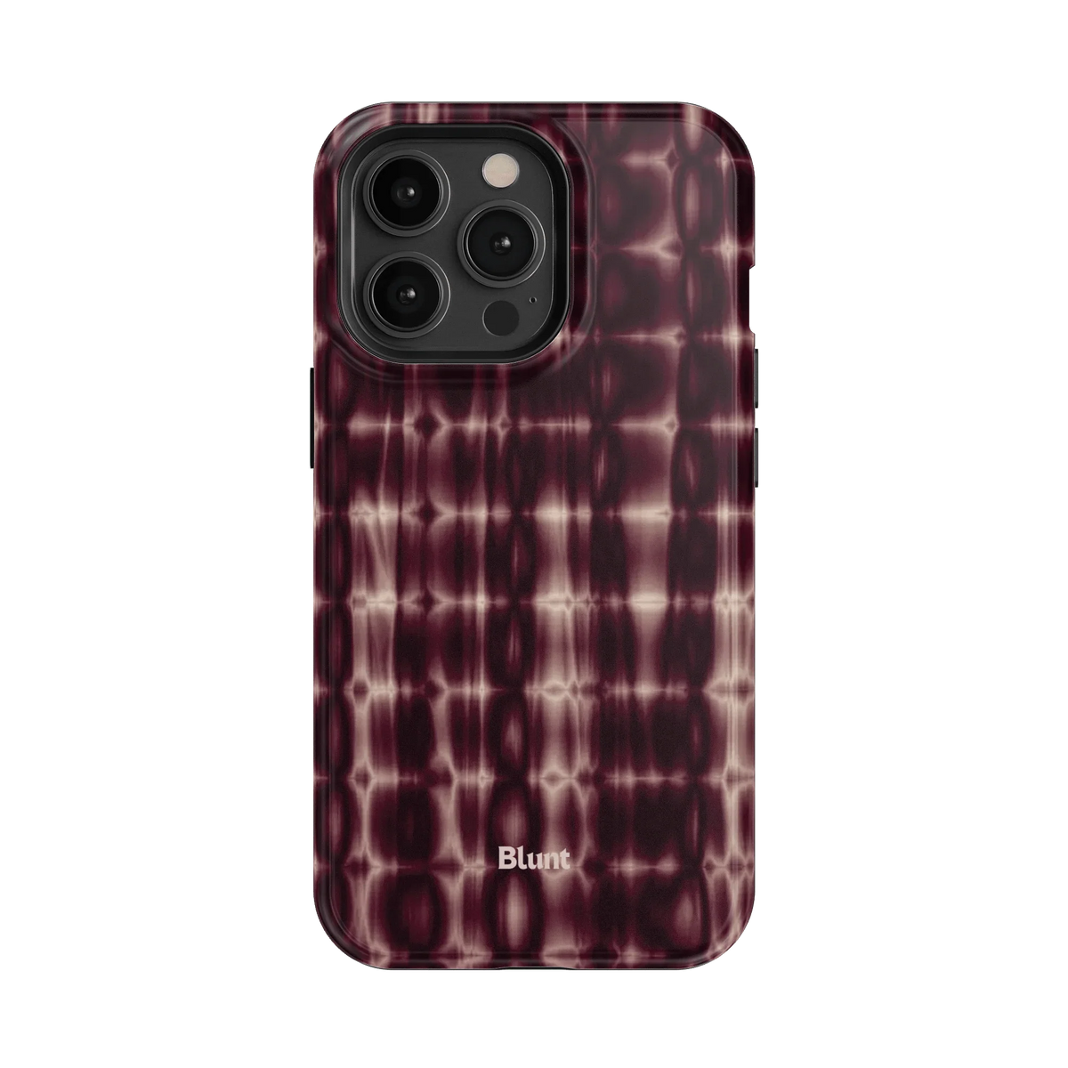 Purple Ripple iPhone Case