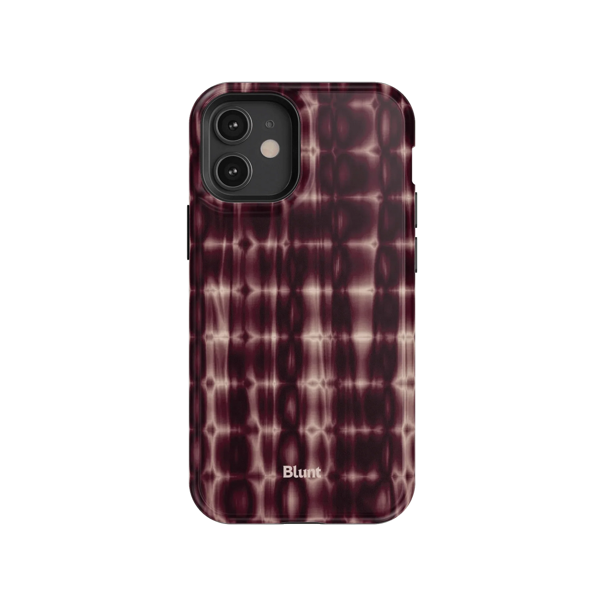 Purple Ripple iPhone Case