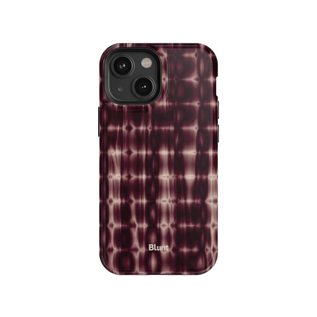 Purple Ripple iPhone Case