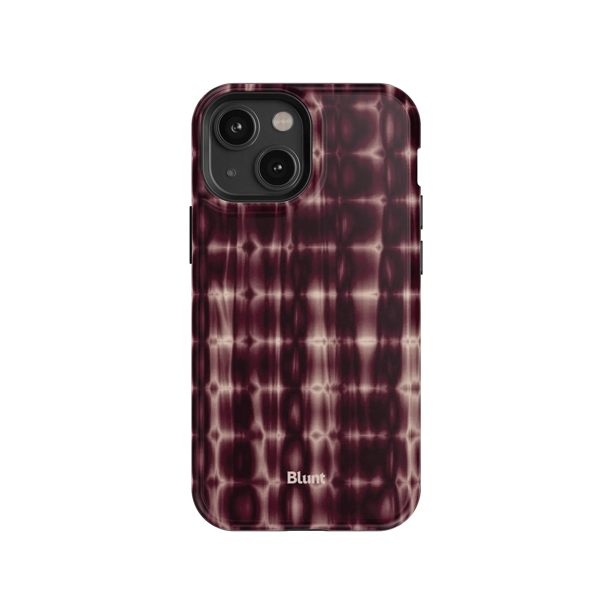 Purple Ripple iPhone Case