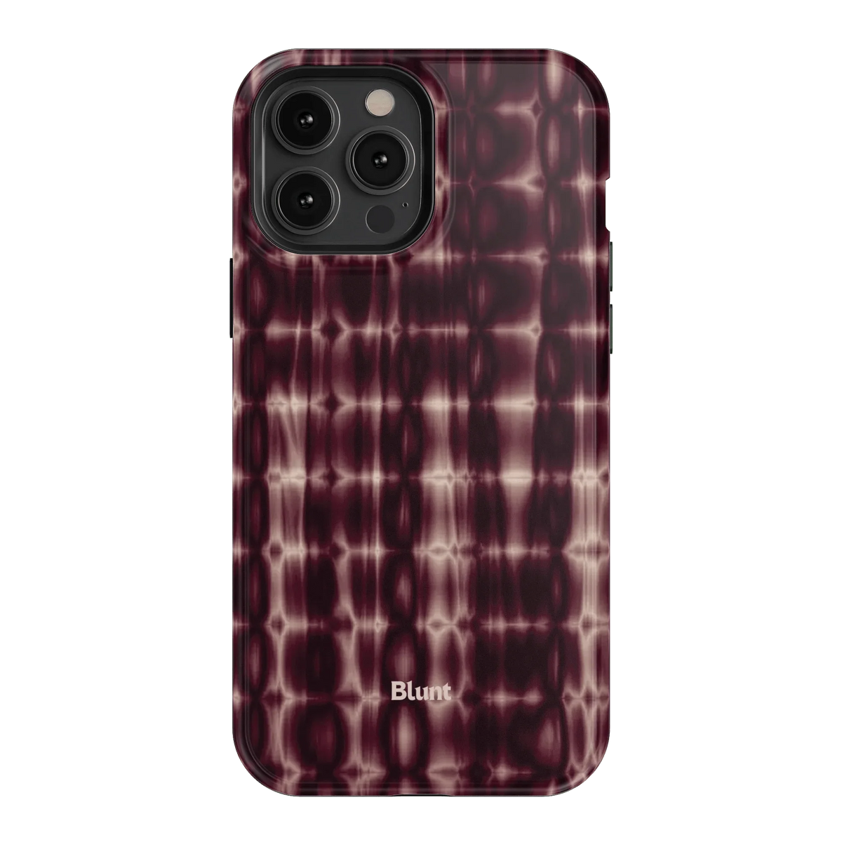 Purple Ripple iPhone Case