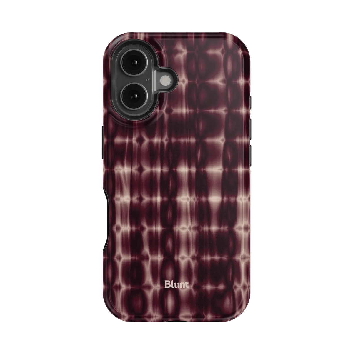 Purple Ripple iPhone Case