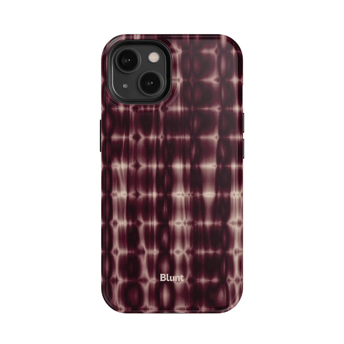 Purple Ripple iPhone Case