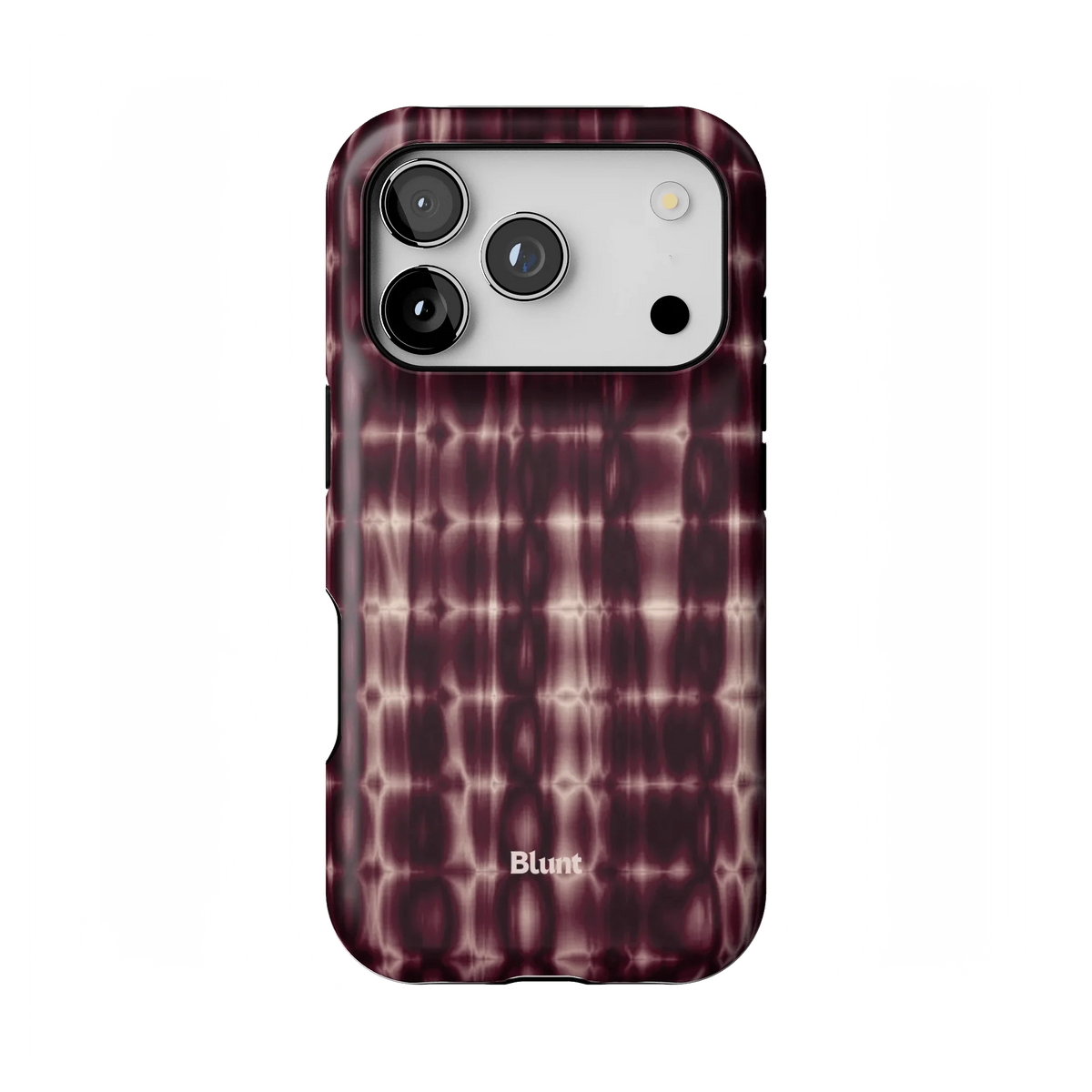 Purple Ripple iPhone Case