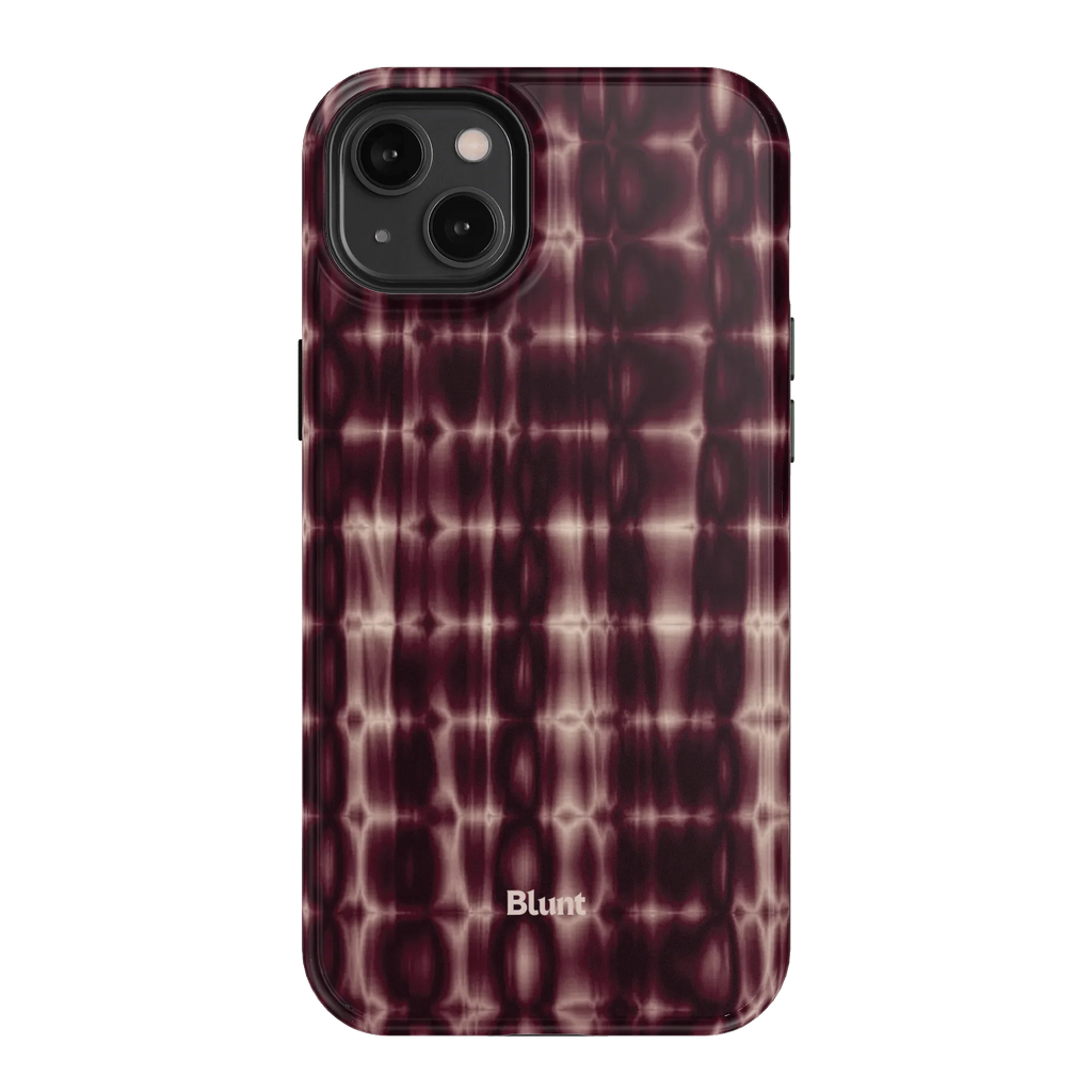 Purple Ripple iPhone Case