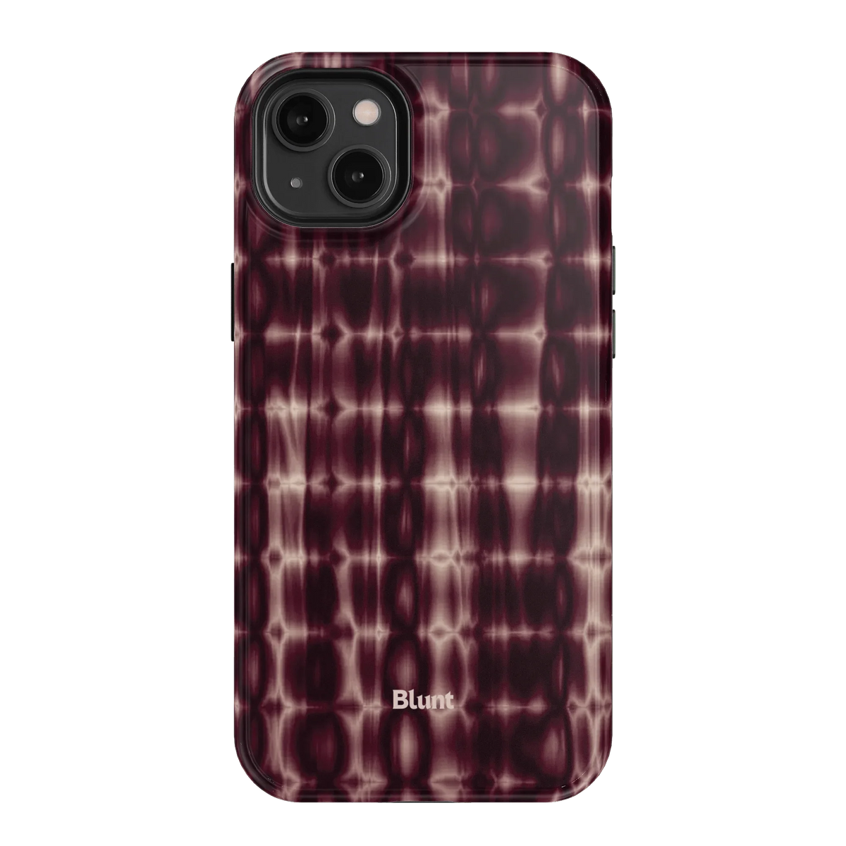 Purple Ripple iPhone Case