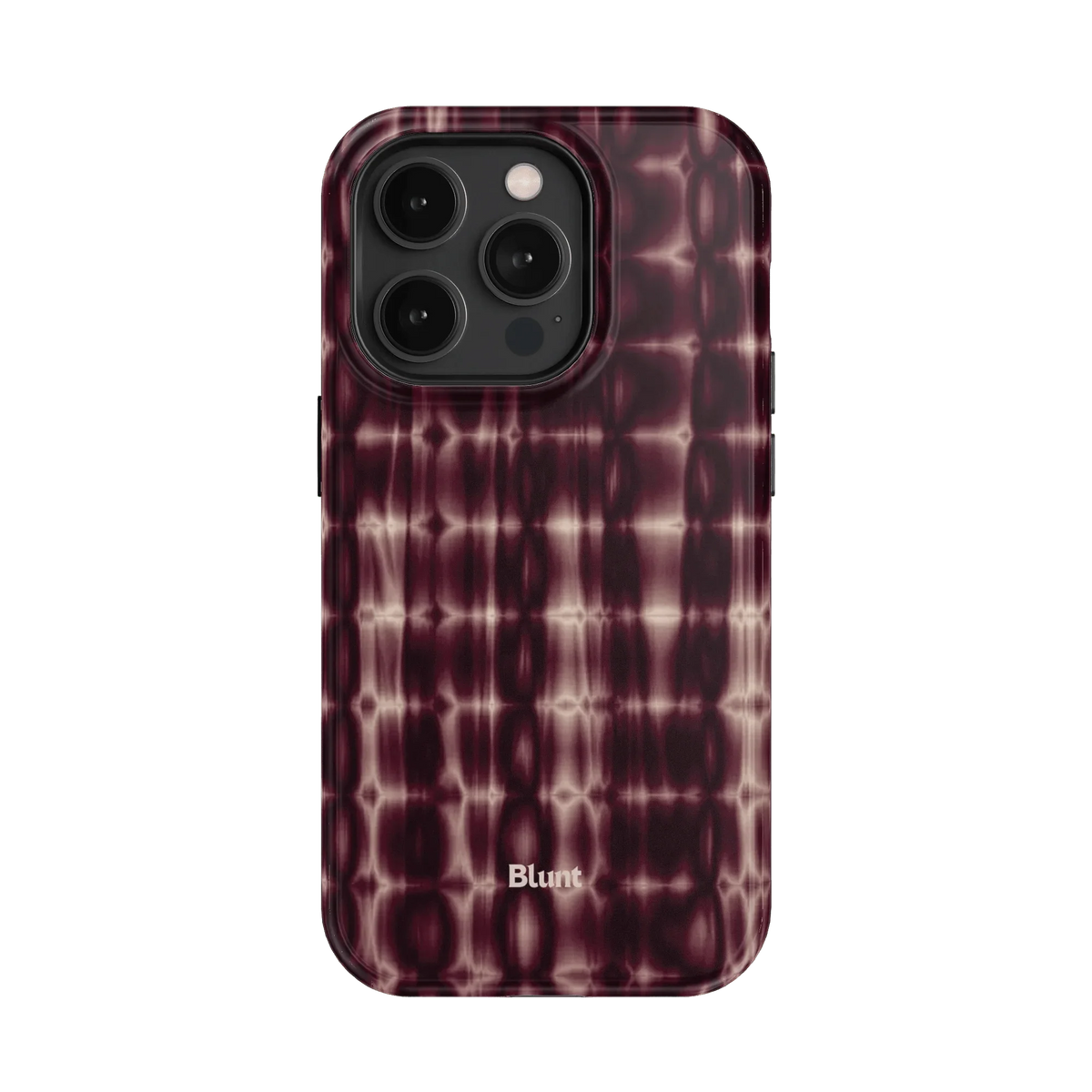Purple Ripple iPhone Case