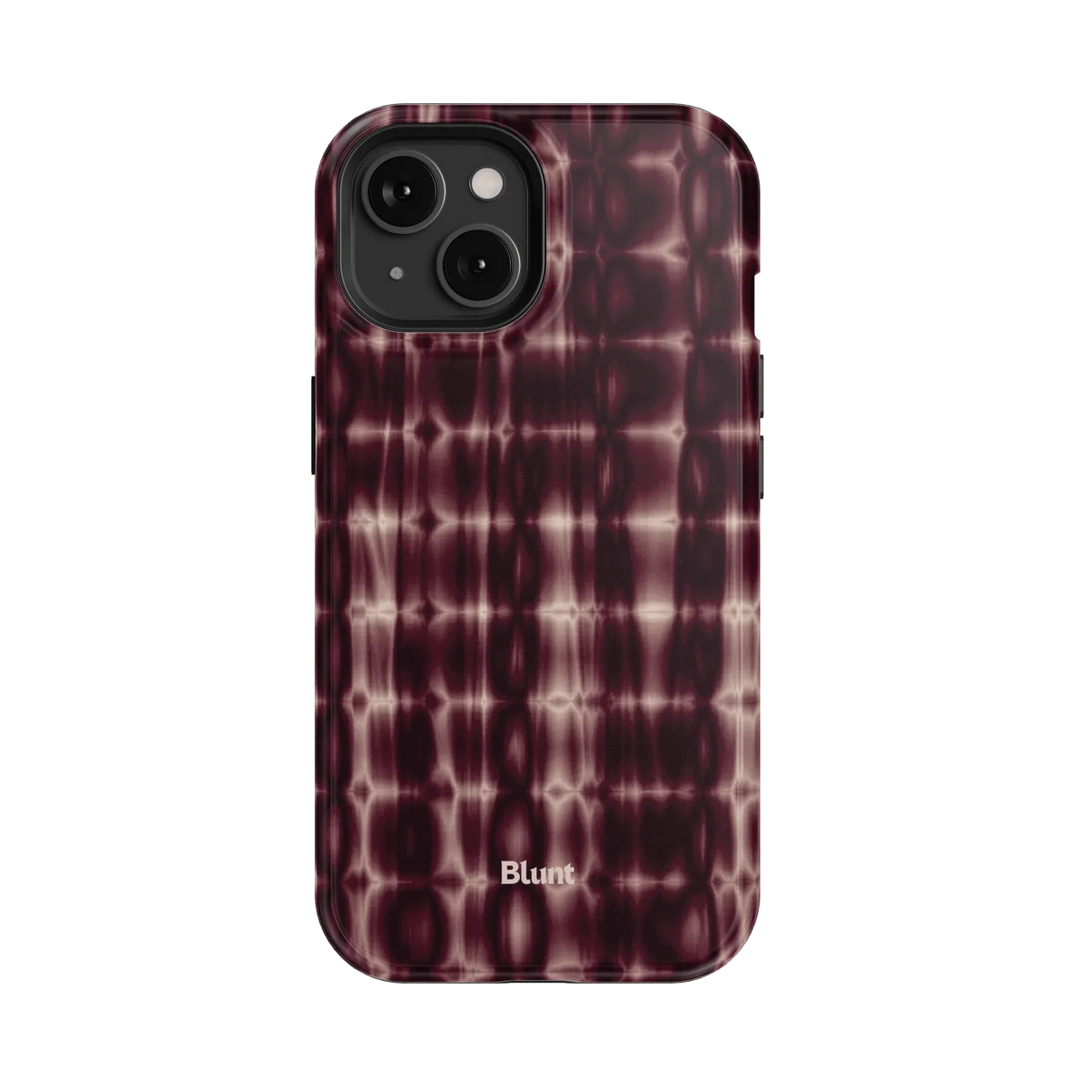 Purple Ripple iPhone Case
