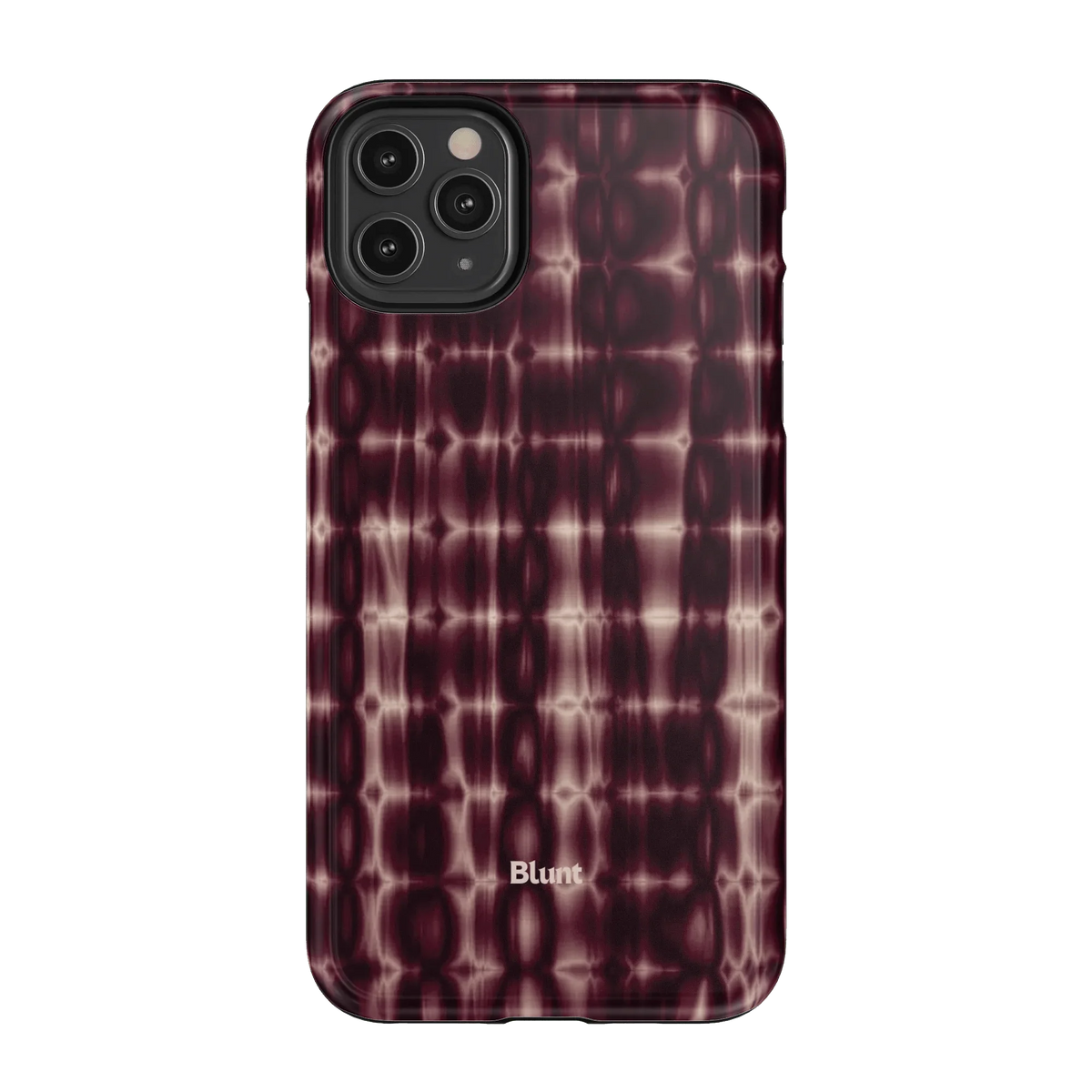 Purple Ripple iPhone Case