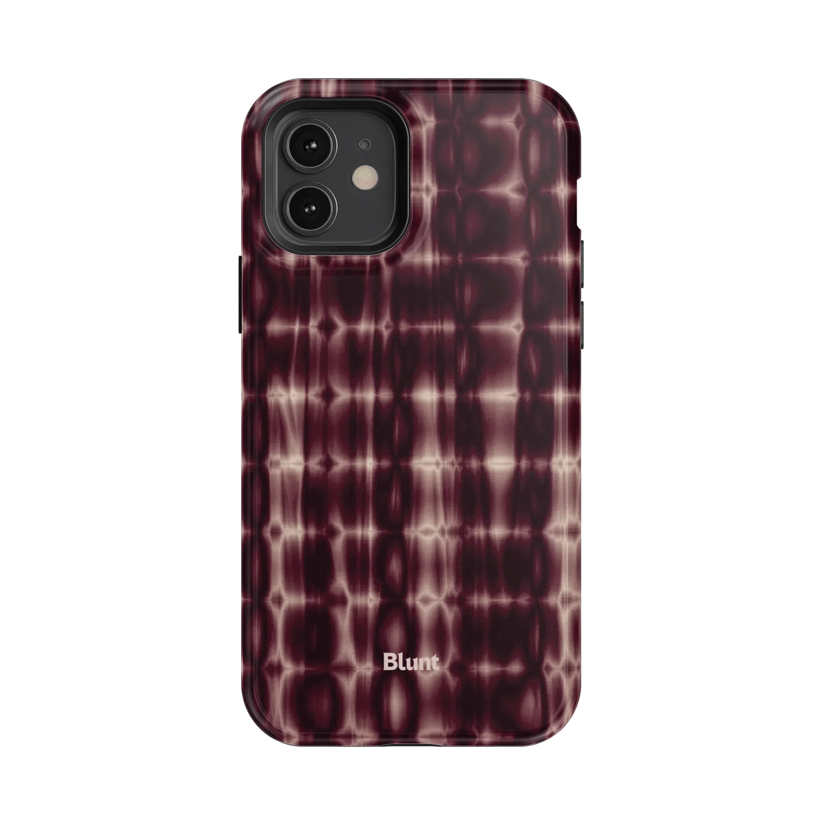 Purple Ripple iPhone Case