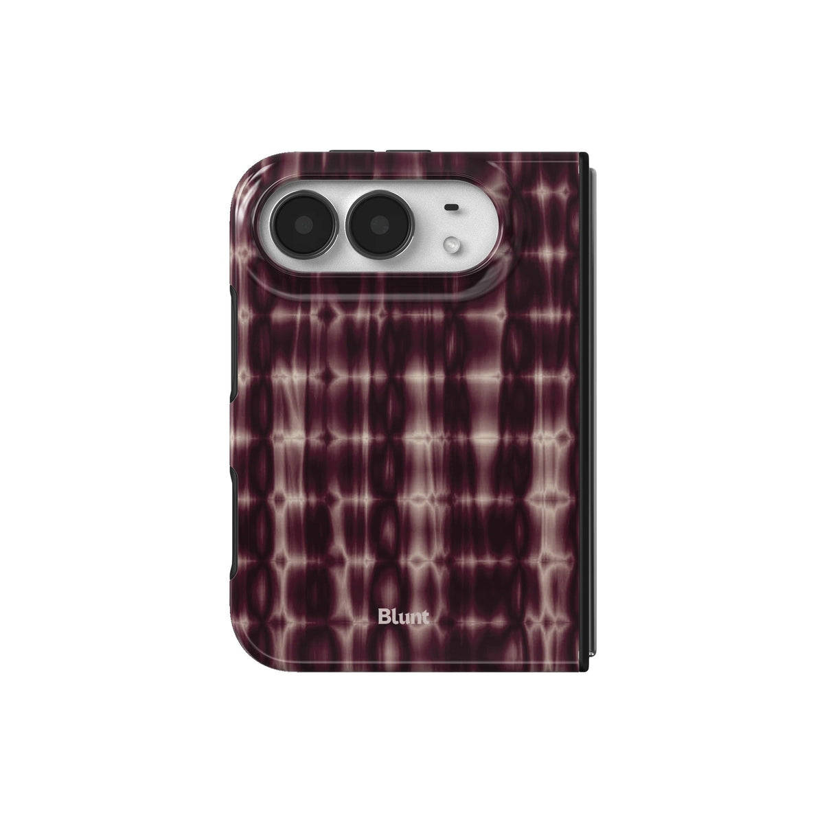 Purple Ripple iPhone Case