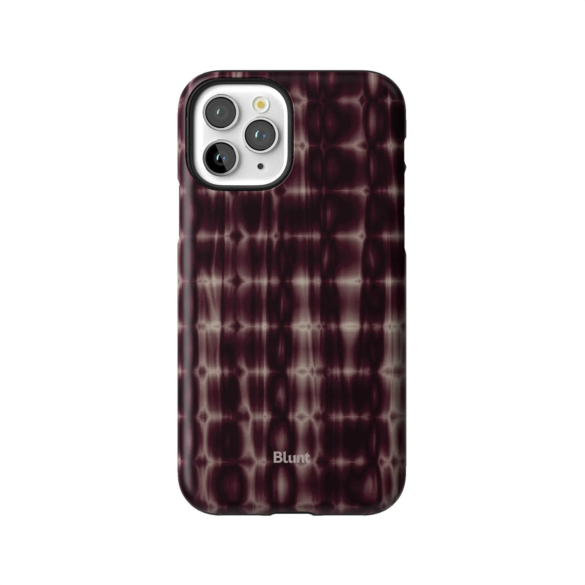 Purple Ripple iPhone Case